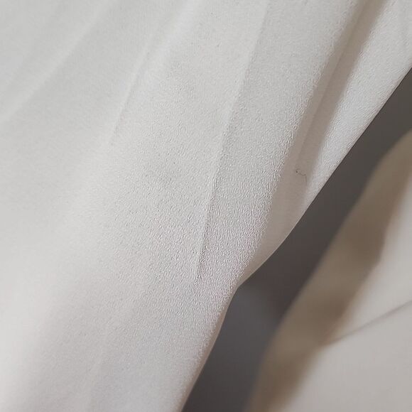 Daytrip semi-sheer long sleeve creme studded lightweight blouse size XL NWT - Picture 3 of 14